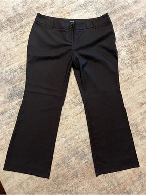 Apt. 9 Black Curvy Fit Petite Dress Pants
